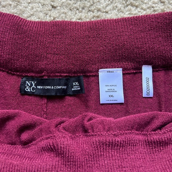 New York & Company Work/Lounge 3 piece Knit set - Picture 9 of 9